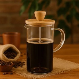 فرنچ پرس تمام پیرکس در چوبی